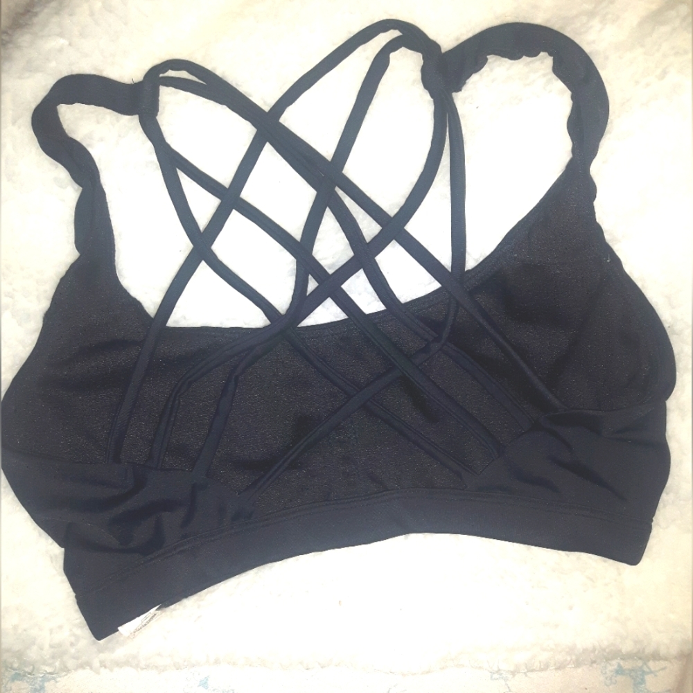 💌 5 for 15 - Size 2 - Black Bra - Picture 3 of 4